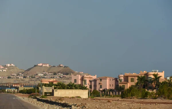 Buildings Hurghada Egypt Hurghada Former Fishing Village Shores Red Sea — Stock Photo, Image