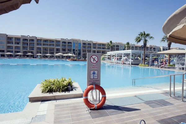 Hotel Location Hurghada Resort Egypt Beaches Swimming Pools Parks Leisure — Stock Photo, Image