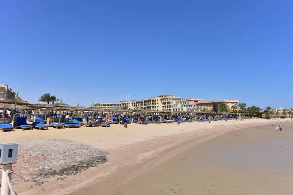 Beaches Red Sea Hurghada Egypt Hurghada Resort Quiet Beaches Sand — Stock Photo, Image