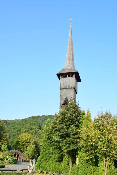 Maramures Wooden Church Barsana Belongs Large Family Romanian Wooden Churches - Stock-foto
