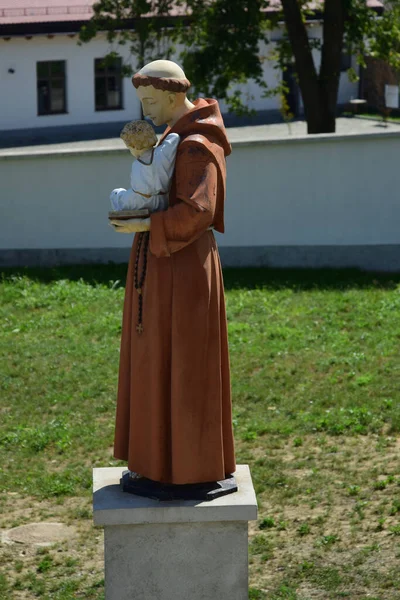 Statuen Katholischen Marienkloster Radna Die Statuen Stellen Heilige Des Römisch — Stockfoto