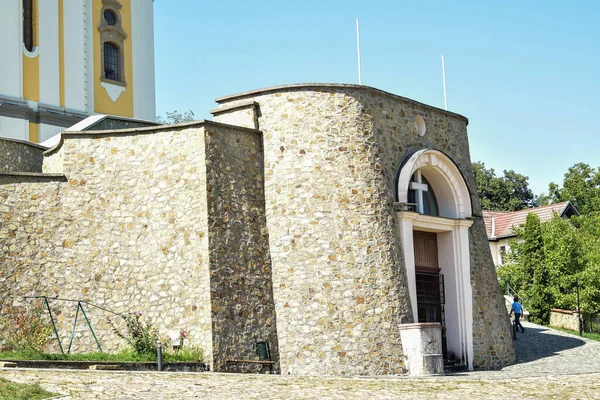 Klosteret Mary Radna Minor Basilica Lipova Arad Arkitektoniske Detaljer Tilhører - Stock-foto