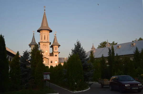 Klášter Svatého Kříže Oradeji Zvonice Ortodoxní Klášterní Komplex Postavený Pro — Stock fotografie