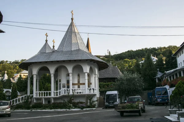 Klášter Kříže Oradeji Letní Oltář Ortodoxní Klášterní Komplex Postavený Pro — Stock fotografie