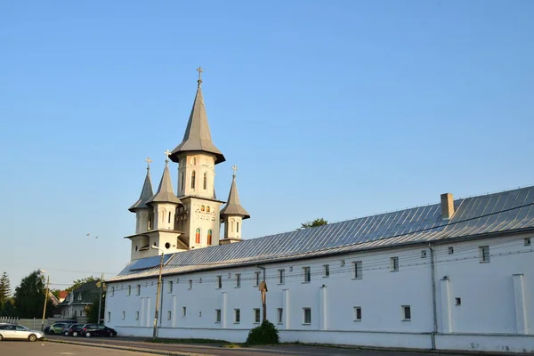 Het Klooster Van Het Heilig Kruis Uit Oradeaorthodoxe Kloostercomplex Gebouwd — Stockfoto