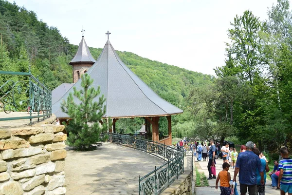 Prislop Monastery Монастир Румунії Розташований Окрузі Хунедоара Монастирська Церква Побудований — стокове фото