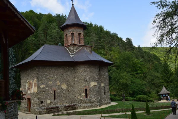 Prislop Kloster Kloster Rumænien Beliggende Hunedoara County Klosteret Kirke Blev - Stock-foto