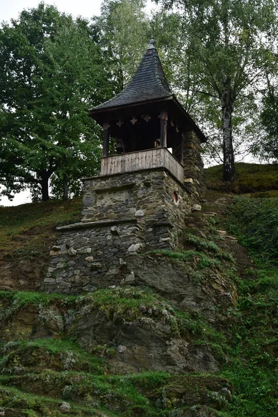 Pavillon Kloster Prislop Aus Stein Und Holz Brancovenesc Stil Erbaut — Stockfoto