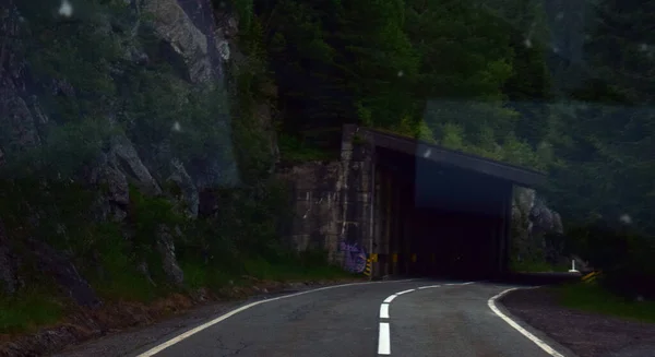 Transfgran Een 151 Lange Nationale Weg Roemenië Die Muntenia Met — Stockfoto