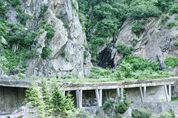 Transfgran 151 Státní Silnice Rumunsku Která Spojuje Muntenia Transylvánií Přes — Stock fotografie