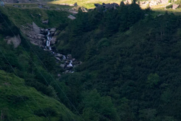 Балея Водоспад Також Відомий Балея Крикун Розташований Горах Фагарас Висоті — стокове фото