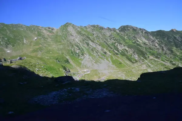 Fagaras Mountains Represent Mountainous Massif Part Southern Carpathians Which Highest — Stock Photo, Image
