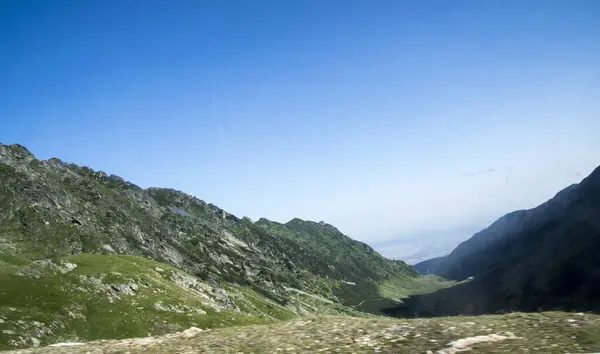 Montanhas Fagaras Representam Maciço Montanhoso Que Faz Parte Dos Cárpatos — Fotografia de Stock