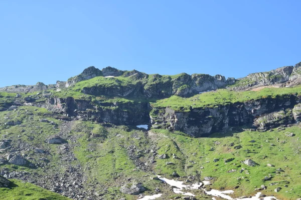 Montanhas Fagaras Representam Maciço Montanhoso Que Faz Parte Dos Cárpatos — Fotografia de Stock