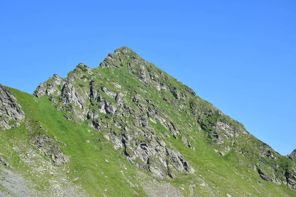 Fagaras Bergen Vertegenwoordigen Een Bergachtig Massief Dat Deel Uitmaakt Van — Stockfoto