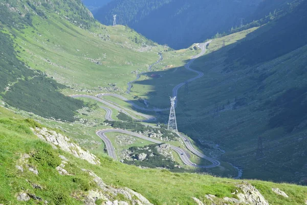 Transfgran Una Carretera Nacional 151 Rumania Que Conecta Muntenia Con — Foto de Stock