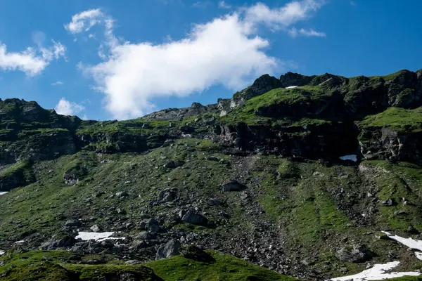 Βουνά Fagaras Αντιπροσωπεύουν Έναν Ορεινό Όγκο Που Είναι Μέρος Των — Φωτογραφία Αρχείου