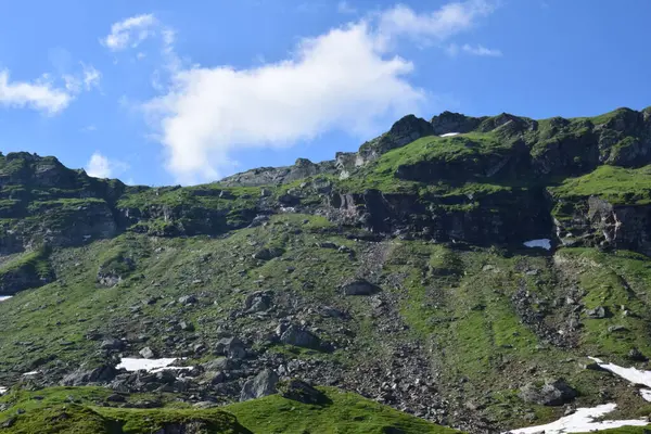 Βουνά Fagaras Αντιπροσωπεύουν Έναν Ορεινό Όγκο Που Είναι Μέρος Των — Φωτογραφία Αρχείου