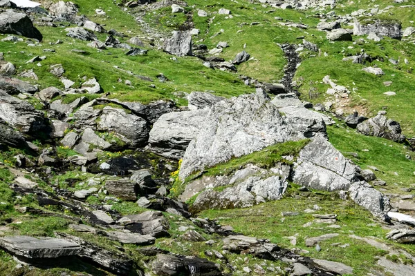 Montanhas Fagaras Representam Maciço Montanhoso Que Faz Parte Dos Cárpatos — Fotografia de Stock