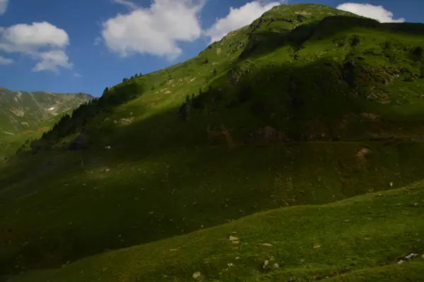 Las Montañas Fagaras Representan Macizo Montañoso Que Forma Parte Los —  Fotos de Stock