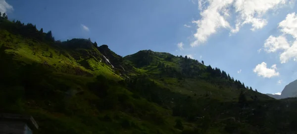 Las Montañas Fagaras Representan Macizo Montañoso Que Forma Parte Los —  Fotos de Stock