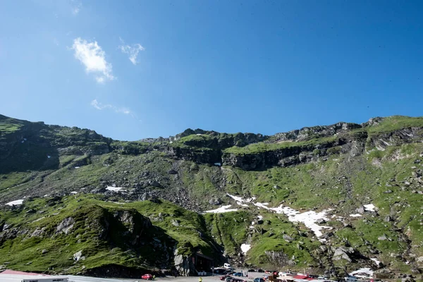 Montanhas Fagaras Representam Maciço Montanhoso Que Faz Parte Dos Cárpatos — Fotografia de Stock