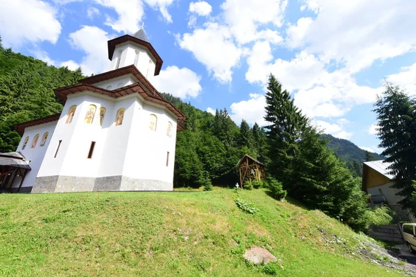 Den Hellige Profet Elias Ortodokse Kloster Beliggende 1200 Transfgran Blev - Stock-foto