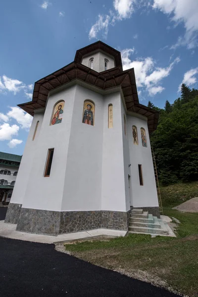 Monastère Orthodoxe Saint Prophète Elie Situé 1200 Sur Transfgran Été — Photo