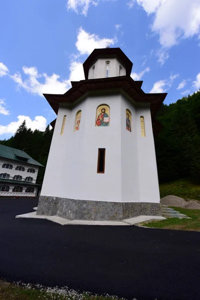 Den Hellige Profet Elias Ortodokse Kloster Beliggende 1200 Transfgran Blev - Stock-foto
