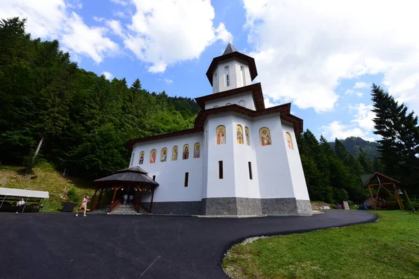 Svatý Prorok Eliáš Ortodoxní Klášter Který Nachází 1200 Transfgran Byl — Stock fotografie