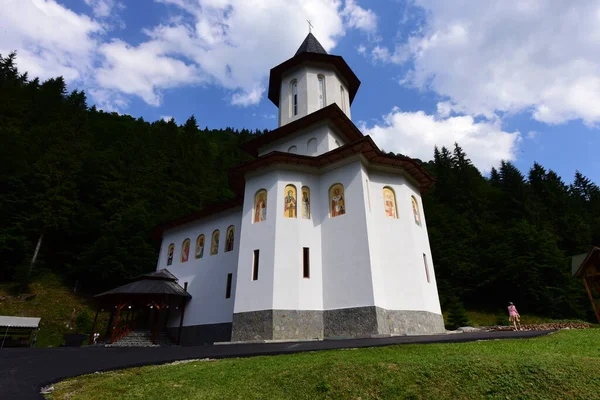 Den Hellige Profet Elias Ortodokse Kloster Beliggende 1200 Transfgran Blev - Stock-foto