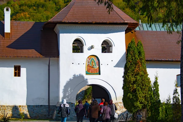Polovragi Orthodox Monastery 500 Years Old First Founders Radu Patru — Stock Photo, Image