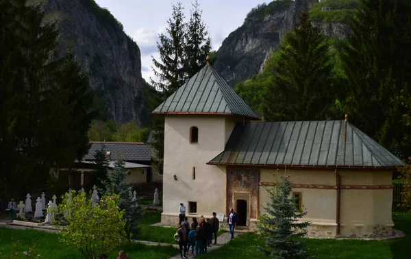 Die Kranke Kirche Des Polovragi Klosters Dem Heiligen Nikolaus Geweiht — Stockfoto