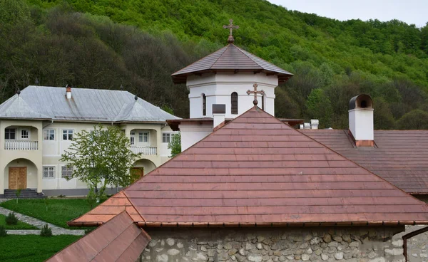 Polovragi Ortodokse Kloster 500 Gammel Første Grundlæggere Radu Patru Sønner - Stock-foto
