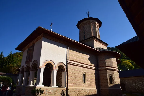 Polovragi Ortodokse Kloster 500 Gammel Første Grundlæggere Radu Patru Sønner - Stock-foto