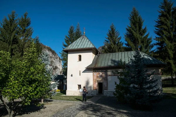 Polovragi Kolostor Beteg Temploma Szentelt Szent Miklós Épült 1736 Ban — Stock Fotó