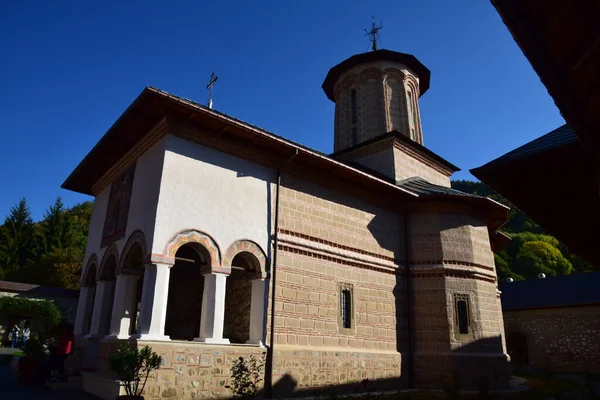 Het Klooster Polovragi Orthodox 500 Jaar Oud Eerste Stichters Zijn — Stockfoto