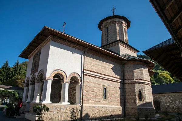Monasterio Ortodoxo Polovragi Tiene 500 Años Los Primeros Fundadores Son — Foto de Stock