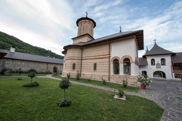 Polovragi Ortodokse Kloster 500 Gammel Første Grundlæggere Radu Patru Sønner - Stock-foto