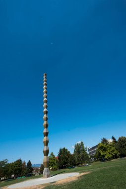 Sonsuz Sütun ya da Sonsuz Sütun, Romanya 'nın güneyine özgü bir cenaze sütununun stilize edilişi olup, dökme demirden yapılmıştır.