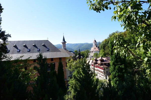 Svatá Anna Klášter Rohia Maramures Rumunsko Ortodoxní Místo Uctívání Nachází — Stock fotografie