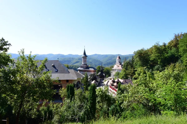 Svatá Anna Klášter Rohia Maramures Rumunsko Ortodoxní Místo Uctívání Nachází — Stock fotografie