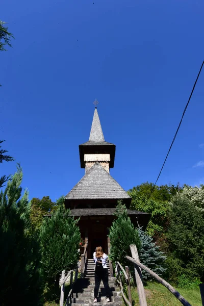 Het Klooster Saint Ana Rohia Maramures Roemenië Een Orthodoxe Plaats — Stockfoto