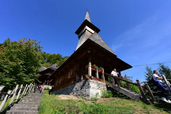 Svatá Anna Klášter Rohia Maramures Rumunsko Ortodoxní Místo Uctívání Nachází — Stock fotografie