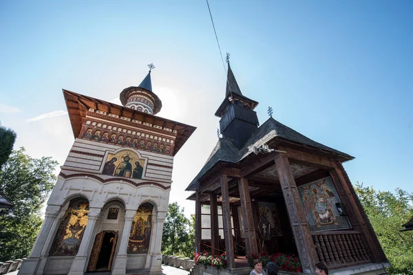 Svatá Anna Klášter Rohia Maramures Rumunsko Ortodoxní Místo Uctívání Nachází — Stock fotografie