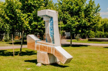 monument of the russian heroes of a military war in russia