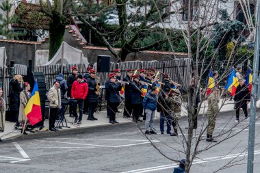 La Riolet 'teki İspanyol geçit töreni.