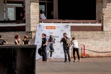 Milano, İtalya - 16 Eylül: Milano 'daki insanlar, Ulusal Birlik' in etkinliği, binlerce