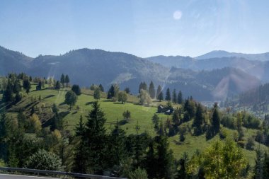 İsviçre Alpleri 'ndeki manzara