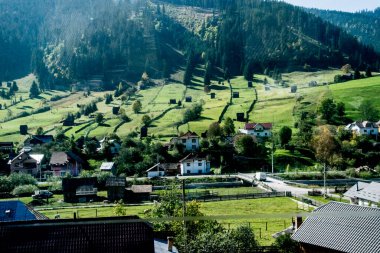Köyün güzel manzarası.